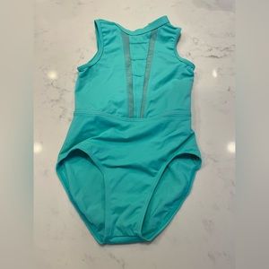 Balera Illusion plunge leotard CM lightly worn
